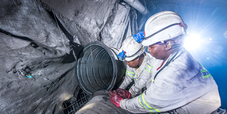 Mine workers [photo]